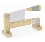 Andy Cartwright "The Chopping Block" Biltong Slicer AC-2125_AC-2125-BILTONG-SLICER-ON-WITH-PLAQUE-I-AM-AFRICAN