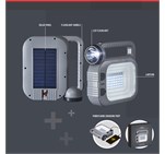 Swiss Cougar Hanoi Solar Lantern & Power Bank - 2.400mAh AH-SC-73-B_AH-SC-73-B-FUNCTIONS