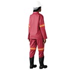 Trade Polycotton Conti Suit - Reflective Arms & Legs - Orange Tape ALT-11011_ALT-11011-R-MOBK-02