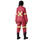 Trade Polycotton Conti Suit - Reflective Arms, Legs & Back - Yellow Tape ALT-11012_ALT-11012-R-MOBK8