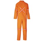Trade Polycotton Conti - Suit Reflective Arms, Legs & Back - Orange Tape Orange