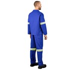 Technician 100% Cotton Conti Suit - Reflective Arms & Legs - Yellow Tape ALT-11031_ALT-11031-RB_MOBK1799