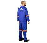 Technician 100% Cotton Conti Suit - Reflective Arms & Legs - Orange Tape ALT-11032_ALT-11032-RB-MOBK-01-LOGO