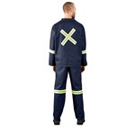 Technician 100% Cotton Conti Suit - Reflective Arms, Legs & Back - Yellow Tape ALT-11033_ALT-11033-N_MOBK299