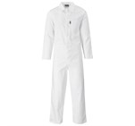 Safety Polycotton Boiler Suit White