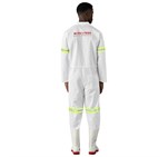 Safety Polycotton Boiler Suit - Reflective Arms & Legs - Yellow Tape ALT-11081_ALT-11081-W-MOBK5