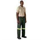 Site Premium Polycotton Pants - Reflective Legs - Yellow Tape ALT-11131_ALT-11131-OL_MOFR214-LOGO