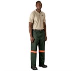 Site Premium Polycotton Pants - Reflective Legs - Orange Tape ALT-11132_ALT-11132-OL-MOFR-01-LOGO