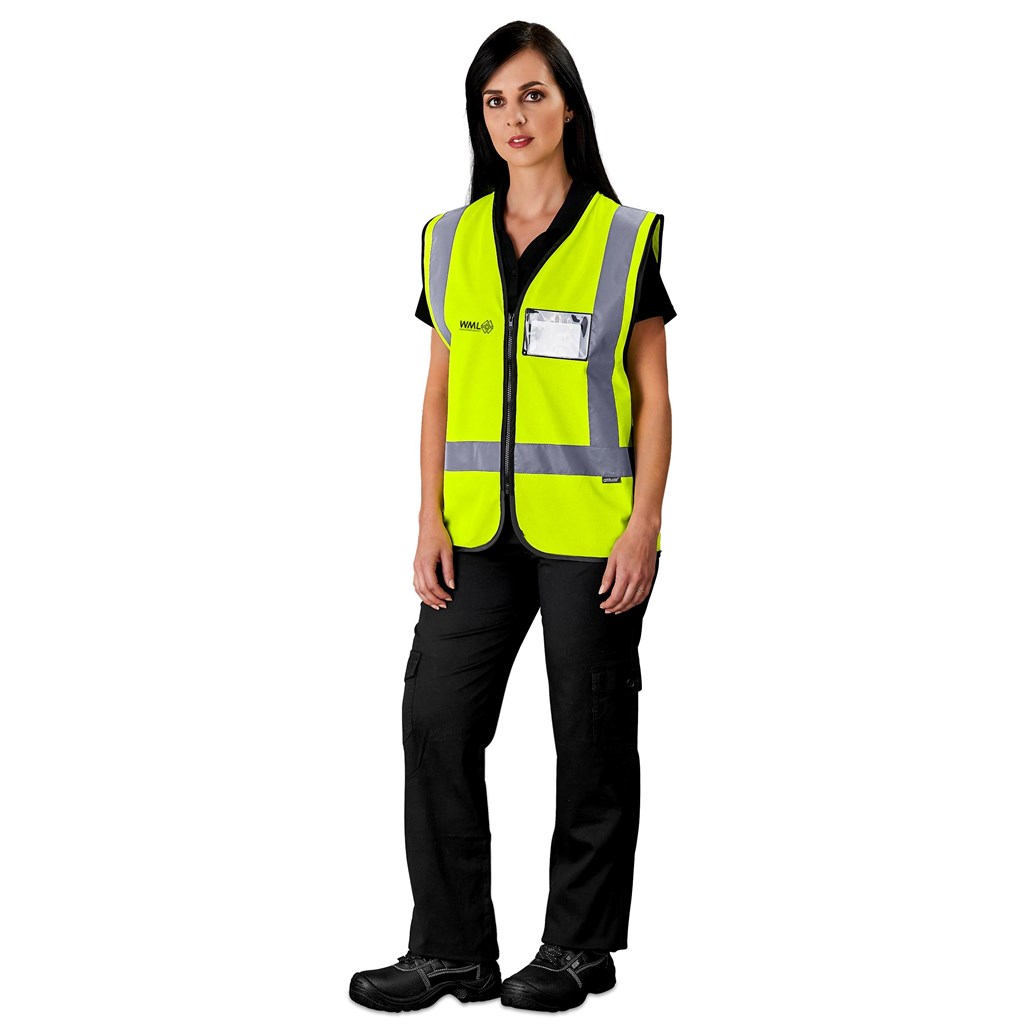 Direction En4 Hi-Viz Reflective Full Zip Vest