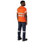 Construction Hi-Viz Reflective T-Shirt ALT-1301-O-MOBK9-LOGO