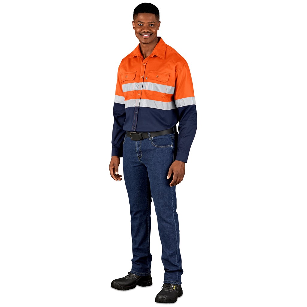 Access Vented Two-Tone Reflective Work Shirt