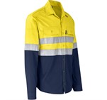 Access Vented Two-Tone Reflective Work Shirt Yellow