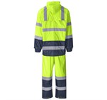 Torrent Two-Tone Hi-Viz Ref Polyester/PVC Rainsuit - Lime ALT-1602_ALT-1602-L-GHBK