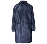 Thunder Rubberised Polyester/Pvc Raincoat - Navy