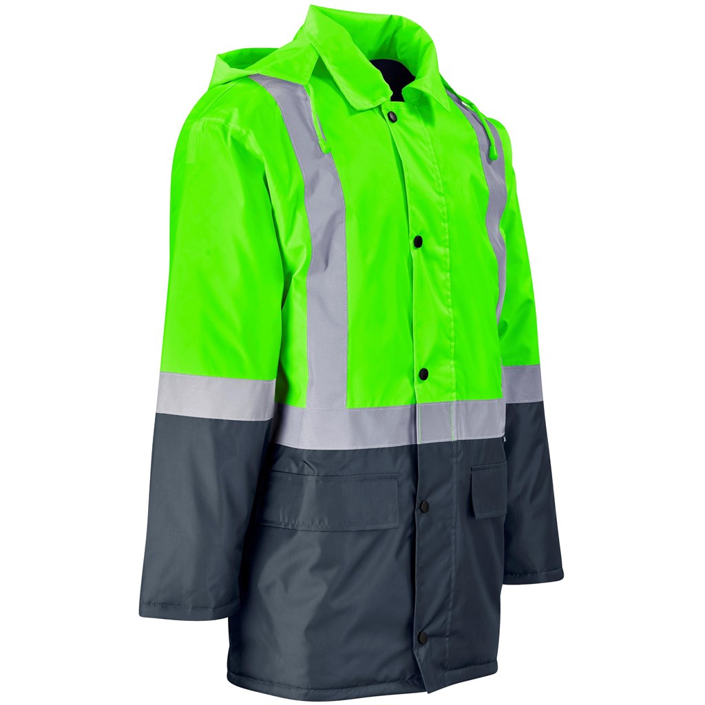 Hazard Padded Two-Tone Hi-Viz Reflective Jacket | ALT-1701 | Amrod