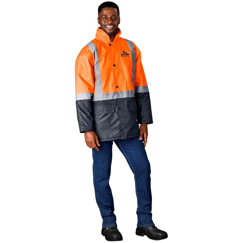 Hazard Padded Two-Tone Hi-Viz Reflective Jacket