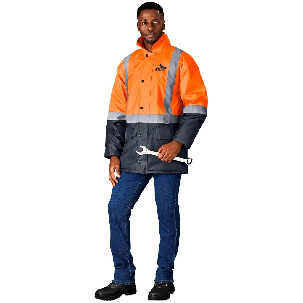 Hazard Padded Two-Tone Hi-Viz Reflective Jacket