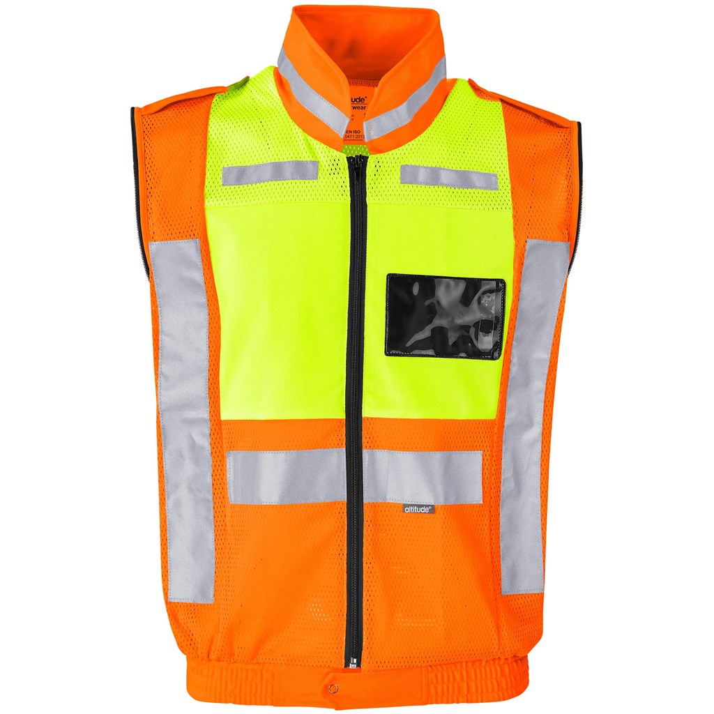 Metro Two-Tone Hi-Viz Reflective Zip-Off Jacket