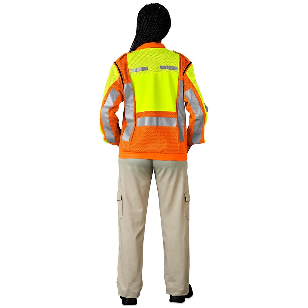 Metro Two-Tone Hi-Viz Reflective Zip-Off Jacket