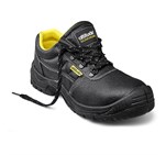 Mega Safety Shoe Steel Toe Cap Black