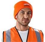 Beacon Hi-Viz Beanie ALT-2002-O_MOFR208-LOGO