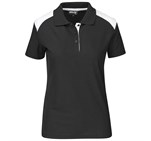 Ladies Apex Golf Shirt Black