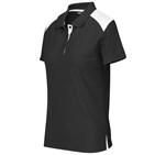 Ladies Apex Golf Shirt Black