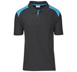 Mens Apex Golf Shirt Cyan