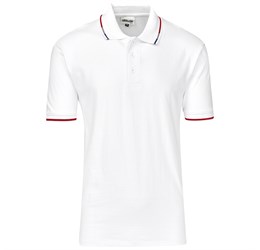 promo: Mens Ash Golf Shirt White (White)!