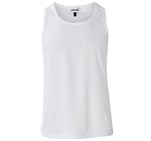 Mens All Star Vest White