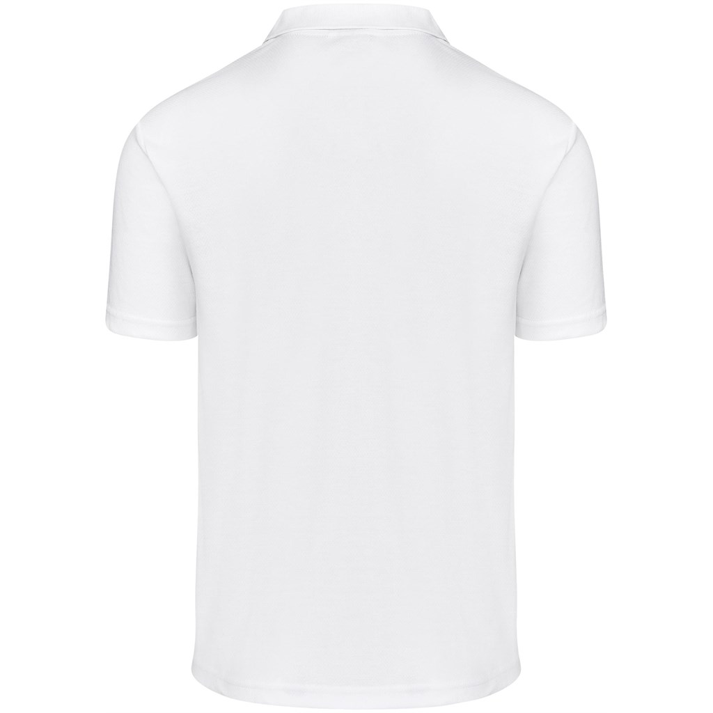 Mens Bayside Golf Shirt - White