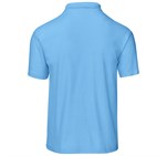 Kids Basic Pique Golf Shirt Cyan