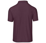 Kids Basic Pique Golf Shirt Dark Red