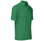 Kids Basic Pique Golf Shirt Green