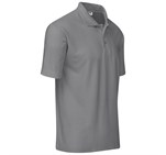 Kids Basic Pique Golf Shirt Grey