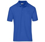 Kids Basic Pique Golf Shirt Royal Blue