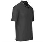 Mens Basic Pique Golf Shirt Charcoal