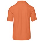 Mens Basic Pique Golf Shirt Orange