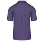 Mens Basic Pique Golf Shirt Purple