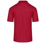 Mens Basic Pique Golf Shirt Red
