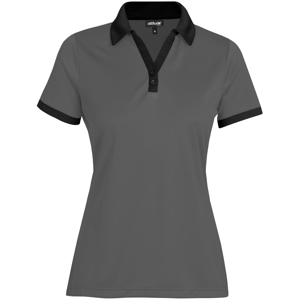 Ladies Bridgewater Golf Shirt - Black