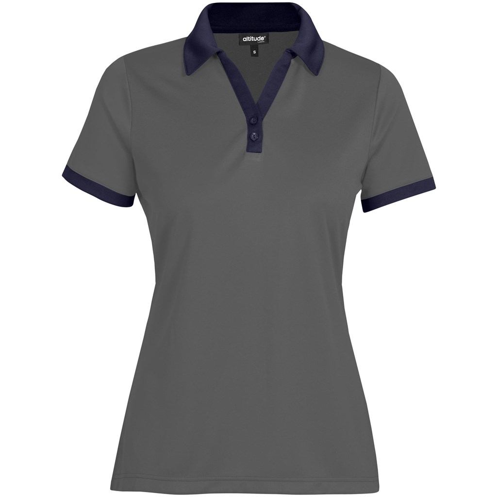 Ladies Bridgewater Golf Shirt - Navy