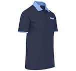 Mens Caliber Golf Shirt Navy