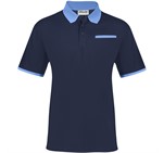 Mens Caliber Golf Shirt Navy