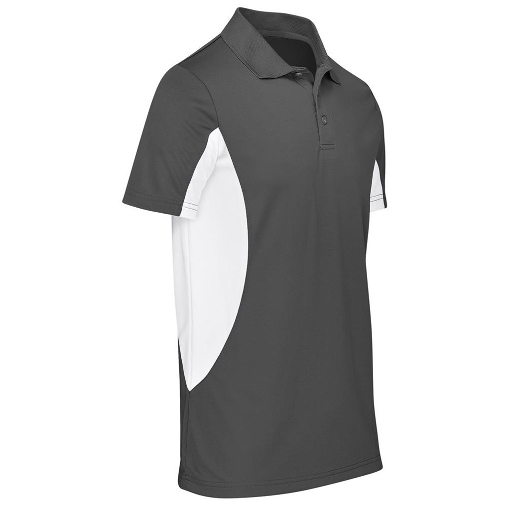 Kids Championship Golf Shirt – Grey