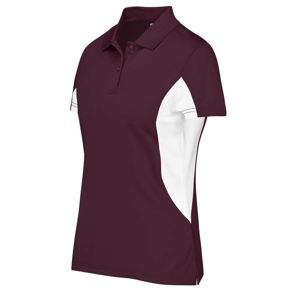 Ladies Championship Golf Shirt - Maroon
