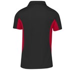 Mens Championship Golf Shirt Black Red