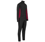 Unisex Championship Tracksuit Black Red