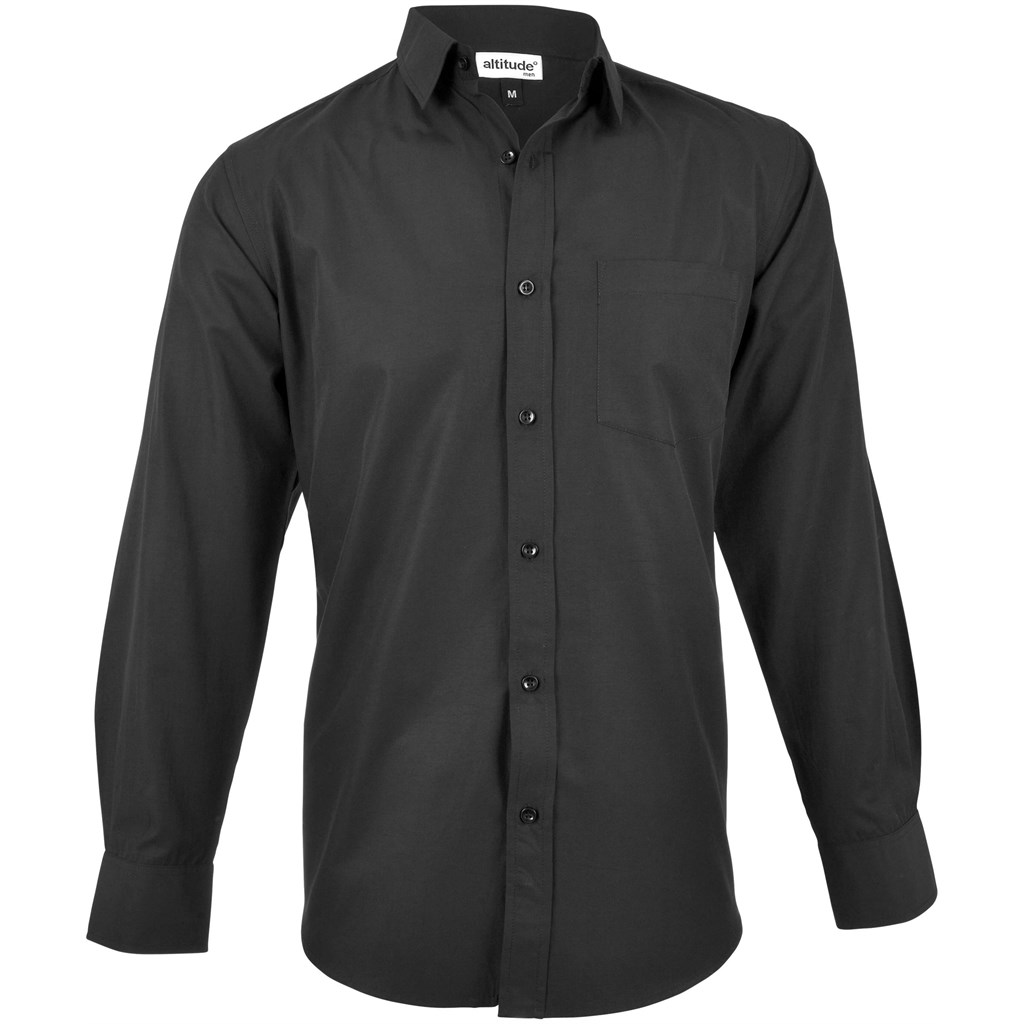 Mens Long Sleeve Catalyst Shirt - Black