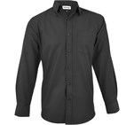 Mens Long Sleeve Catalyst Shirt - Black
